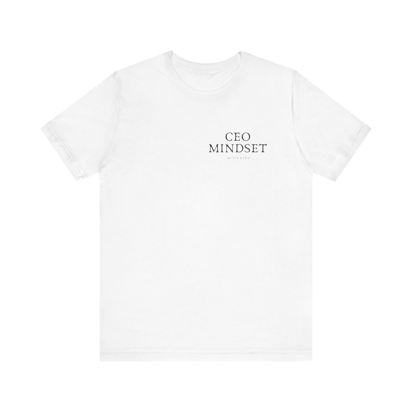 CEO Mindset  Jersey Short Sleeve Tee