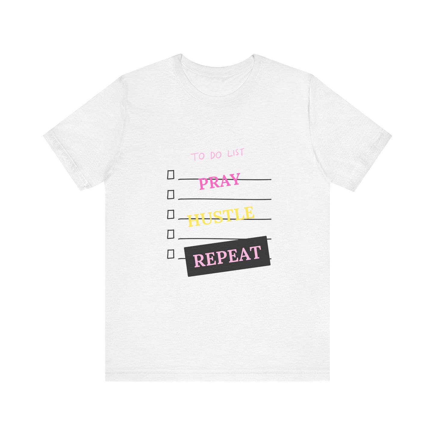 To do list  Jersey Short Sleeve Tee