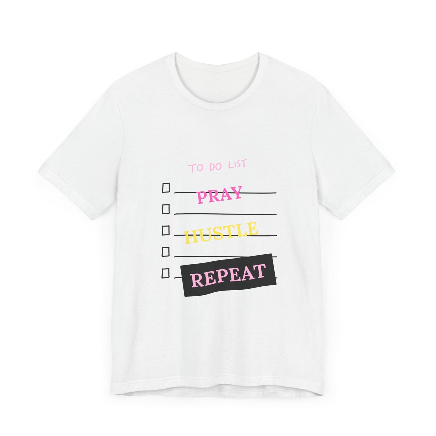 To do list  Jersey Short Sleeve Tee