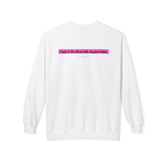 Proverbs 3:5 Fleece Crewneck Sweatshirt