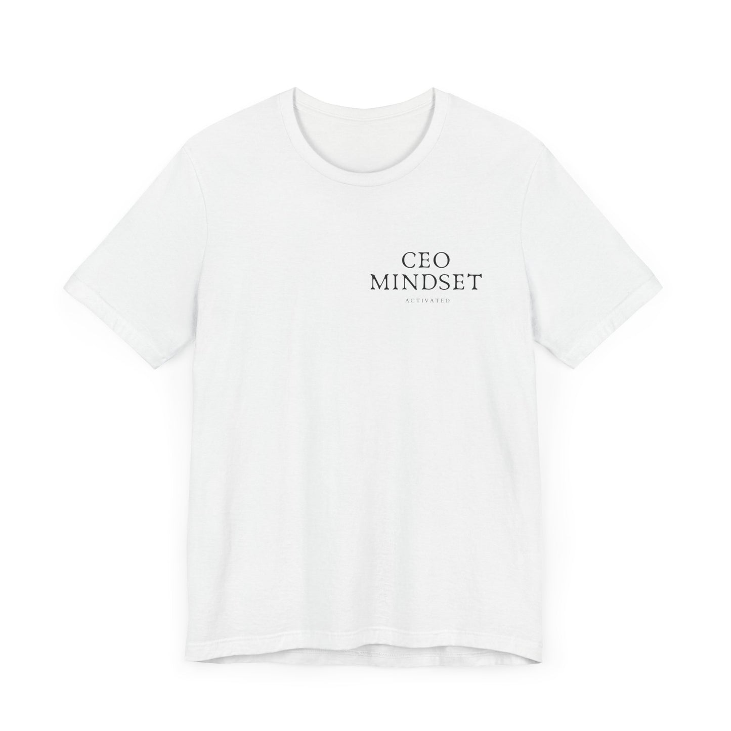 CEO Mindset  Jersey Short Sleeve Tee