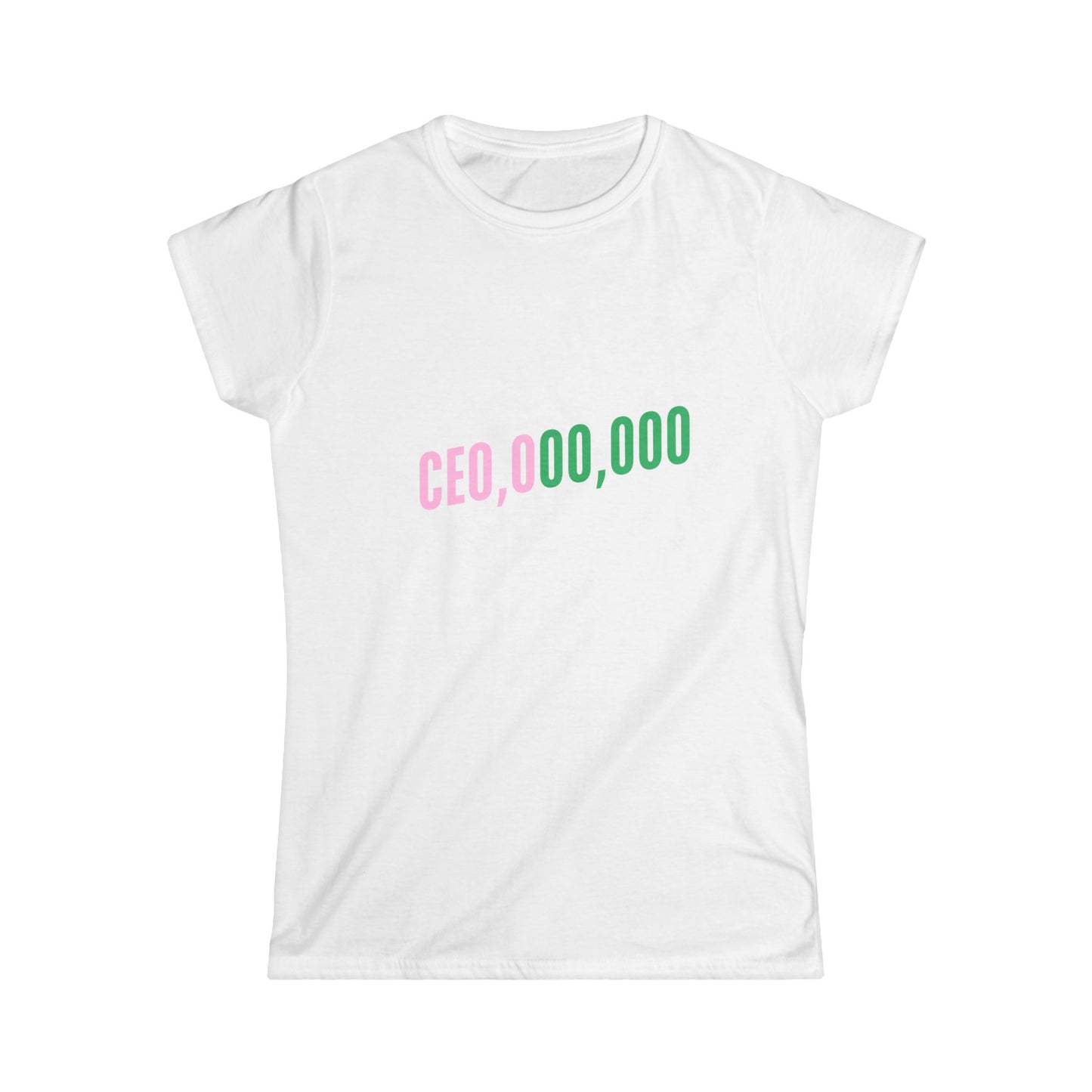 CEO Multi color Women's Softstyle Tee