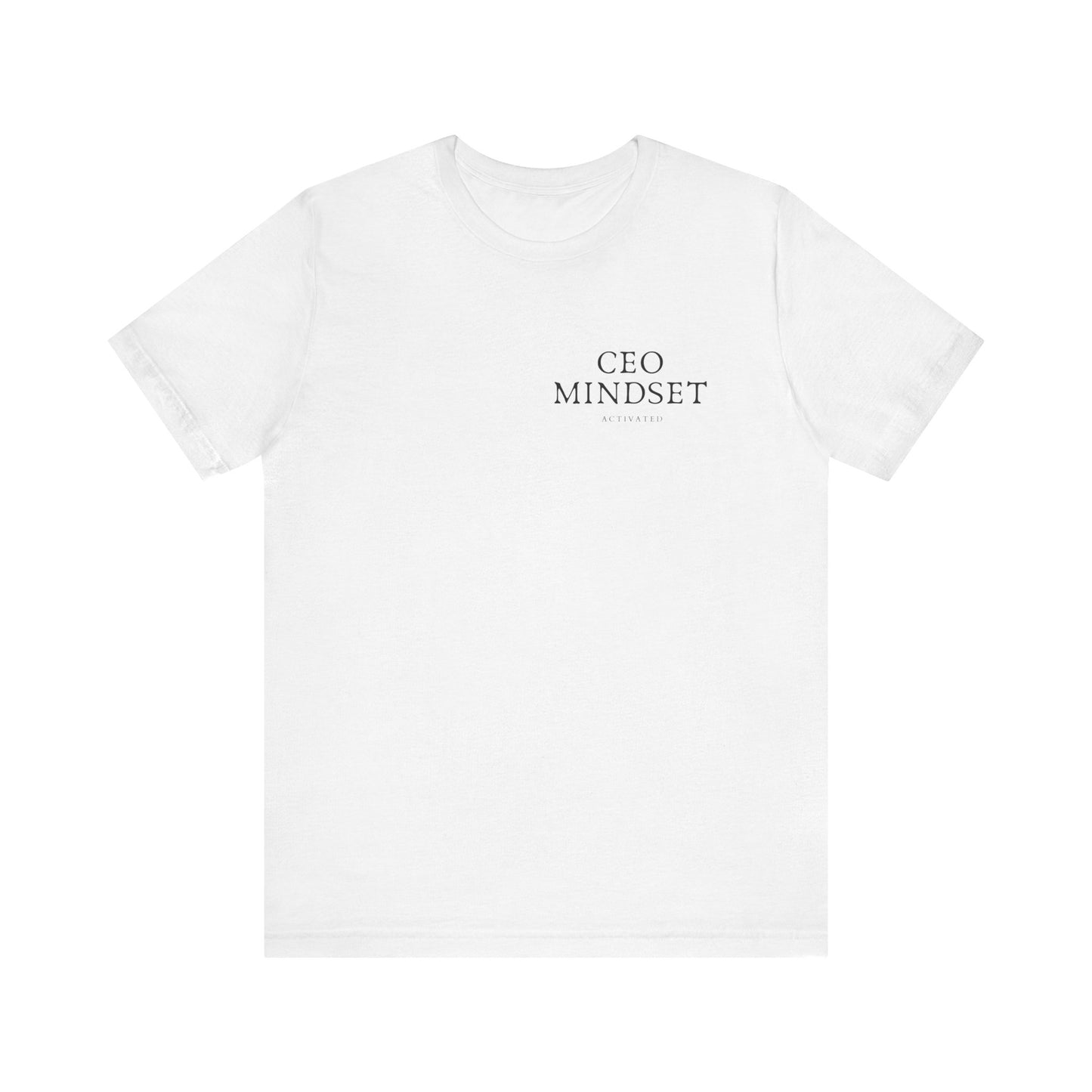 CEO Mindset  Jersey Short Sleeve Tee