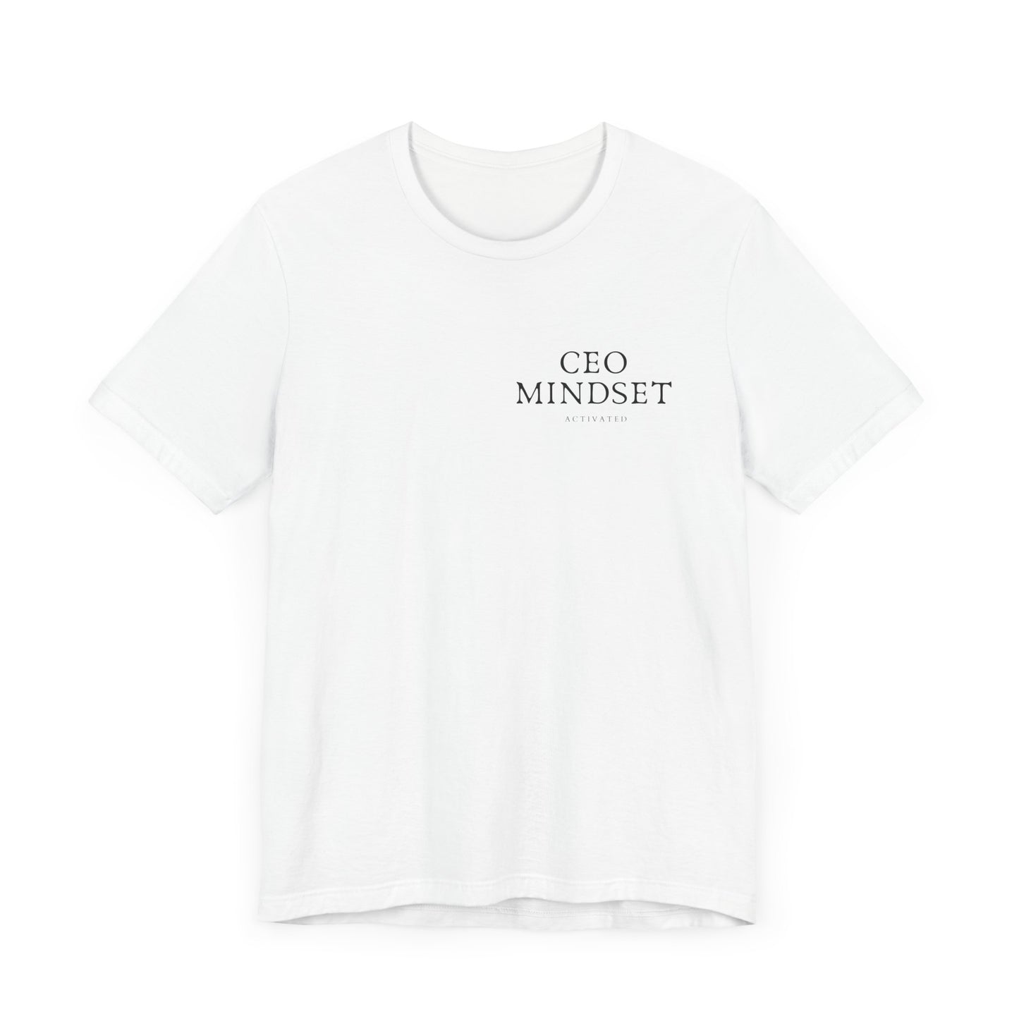 CEO Mindset  Jersey Short Sleeve Tee