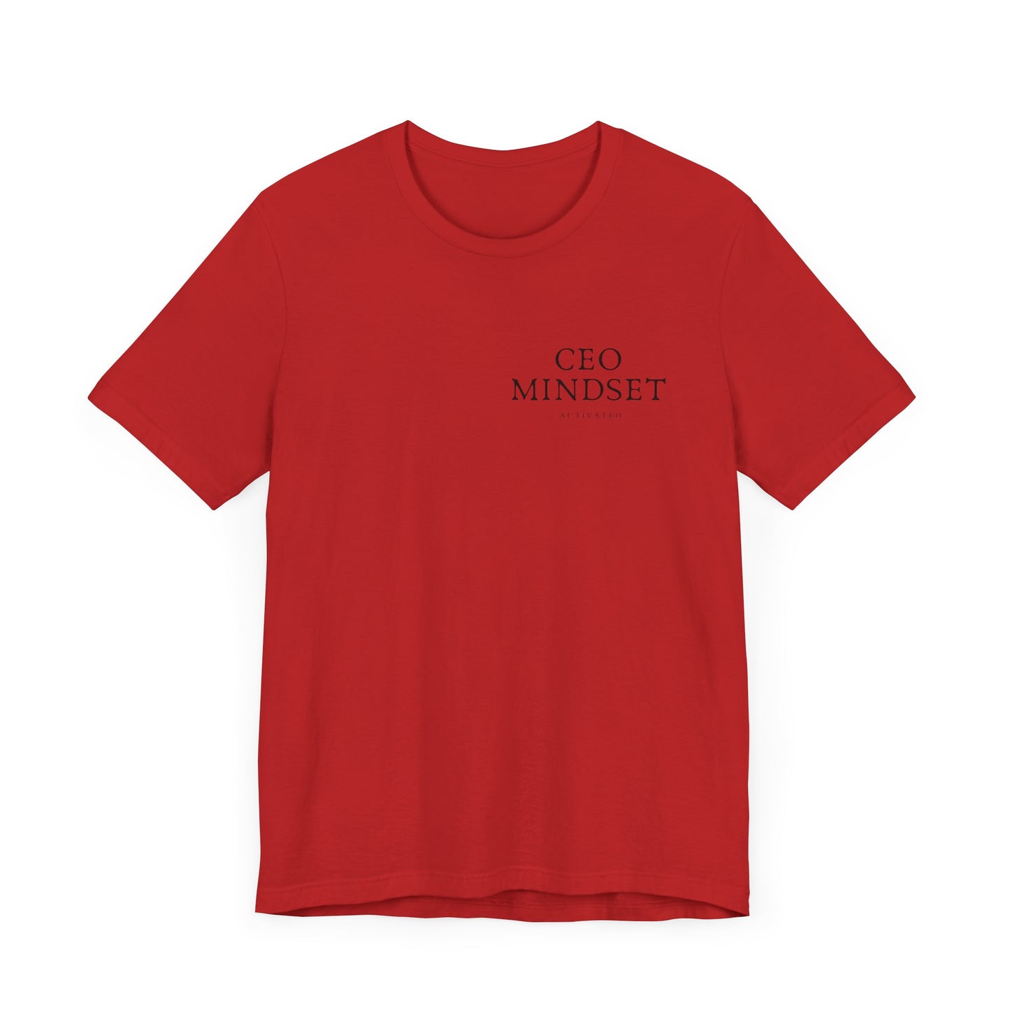 CEO Mindset  Jersey Short Sleeve Tee