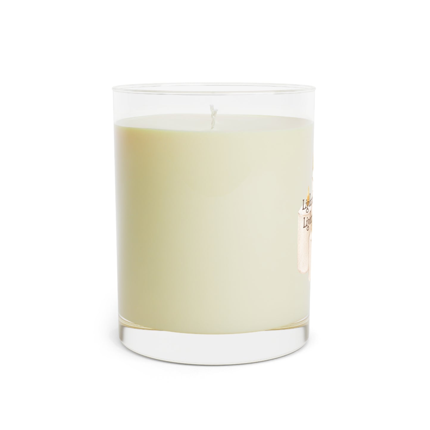 Light Scented Candle - Full Glass, 11oz