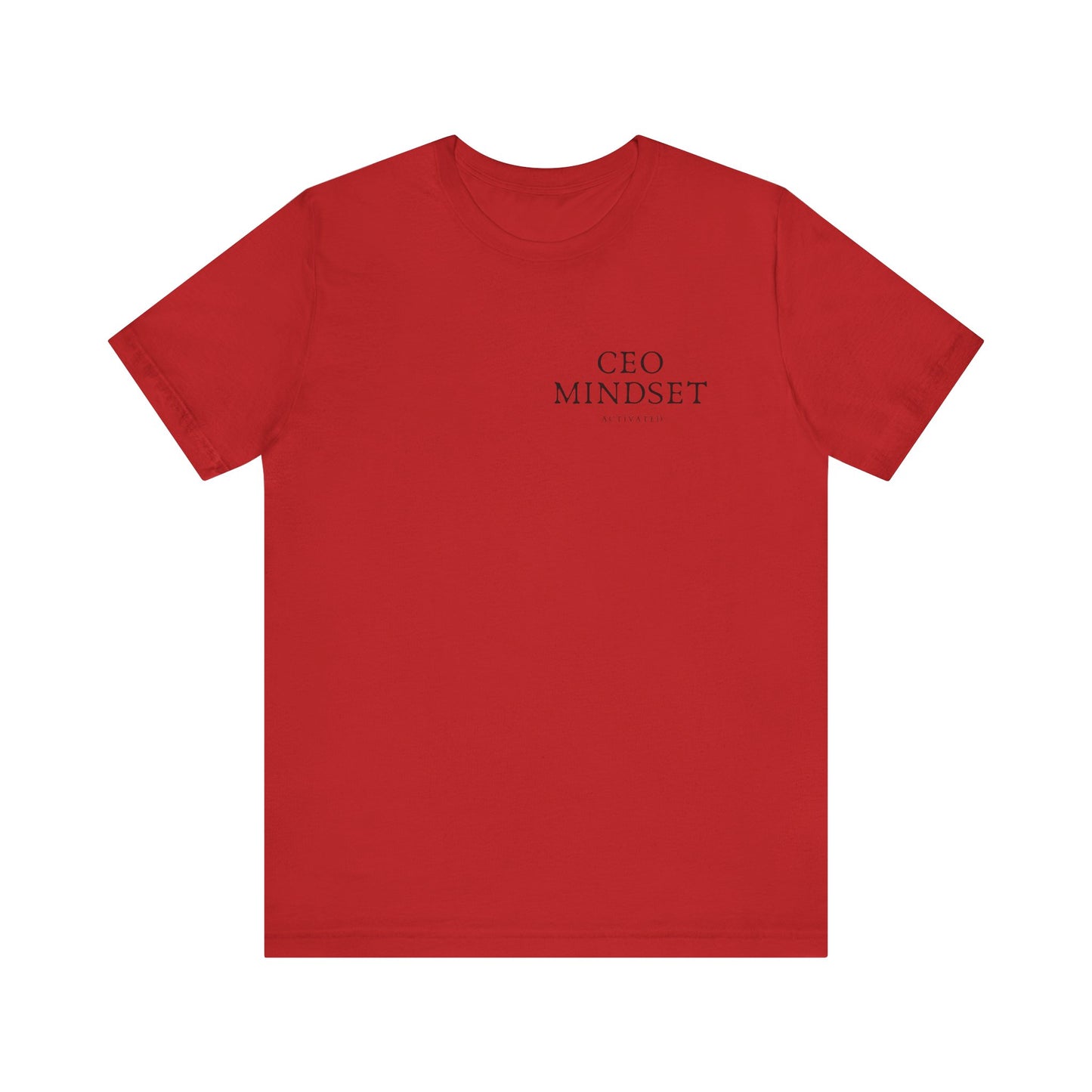 CEO Mindset  Jersey Short Sleeve Tee