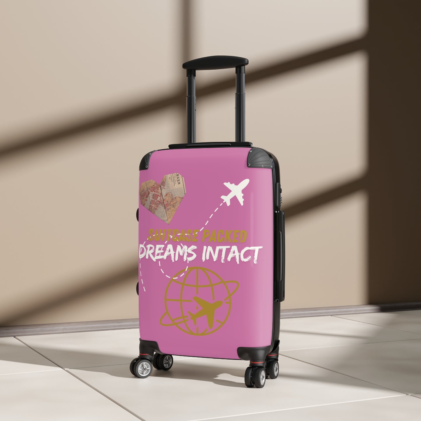 Suitcase Packed Pink