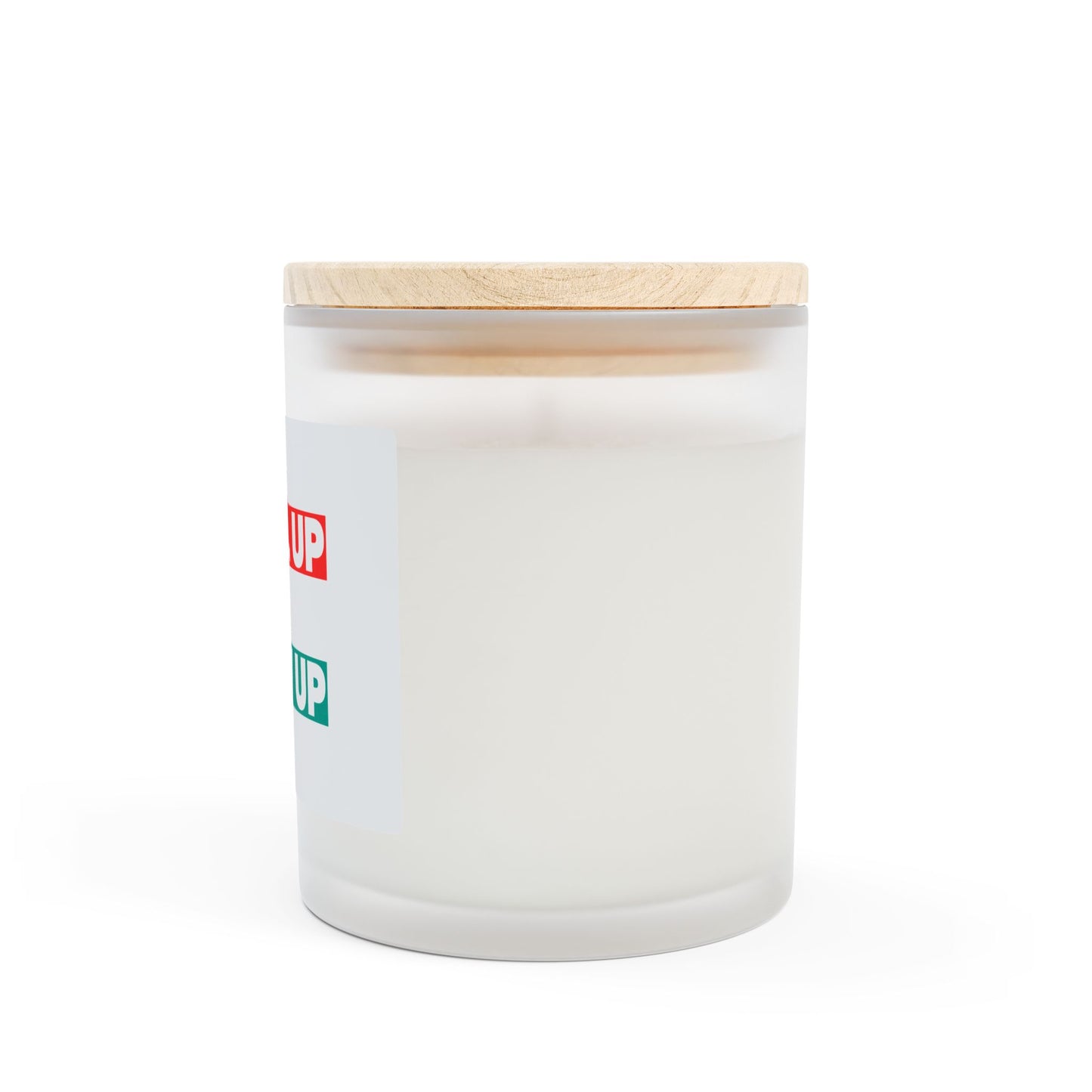 Level Up Frosted Glass Candle, 11oz