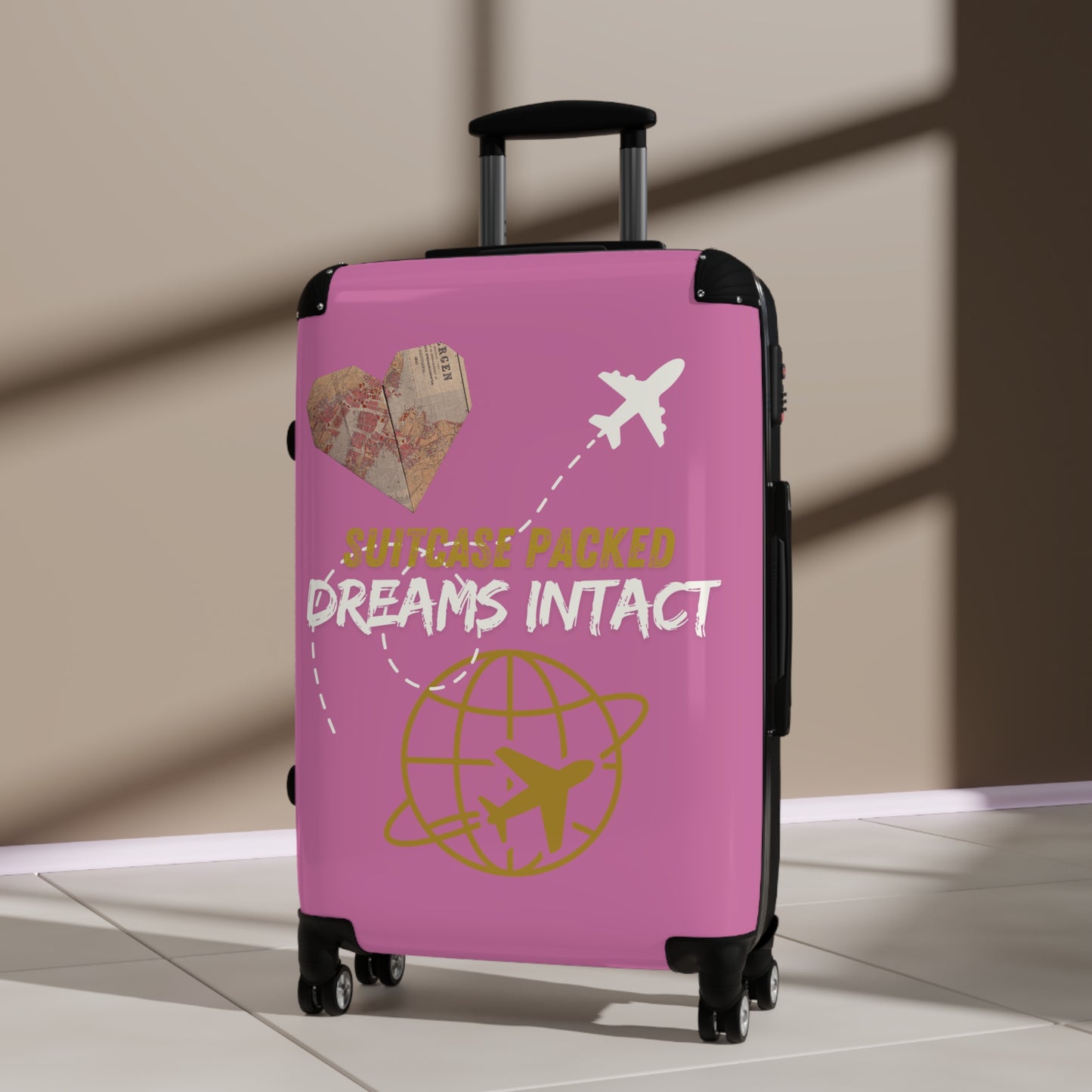 Suitcase Packed Pink