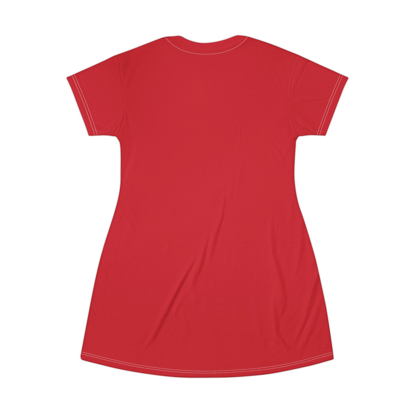 Rich Girl Era T-Shirt Dress Red