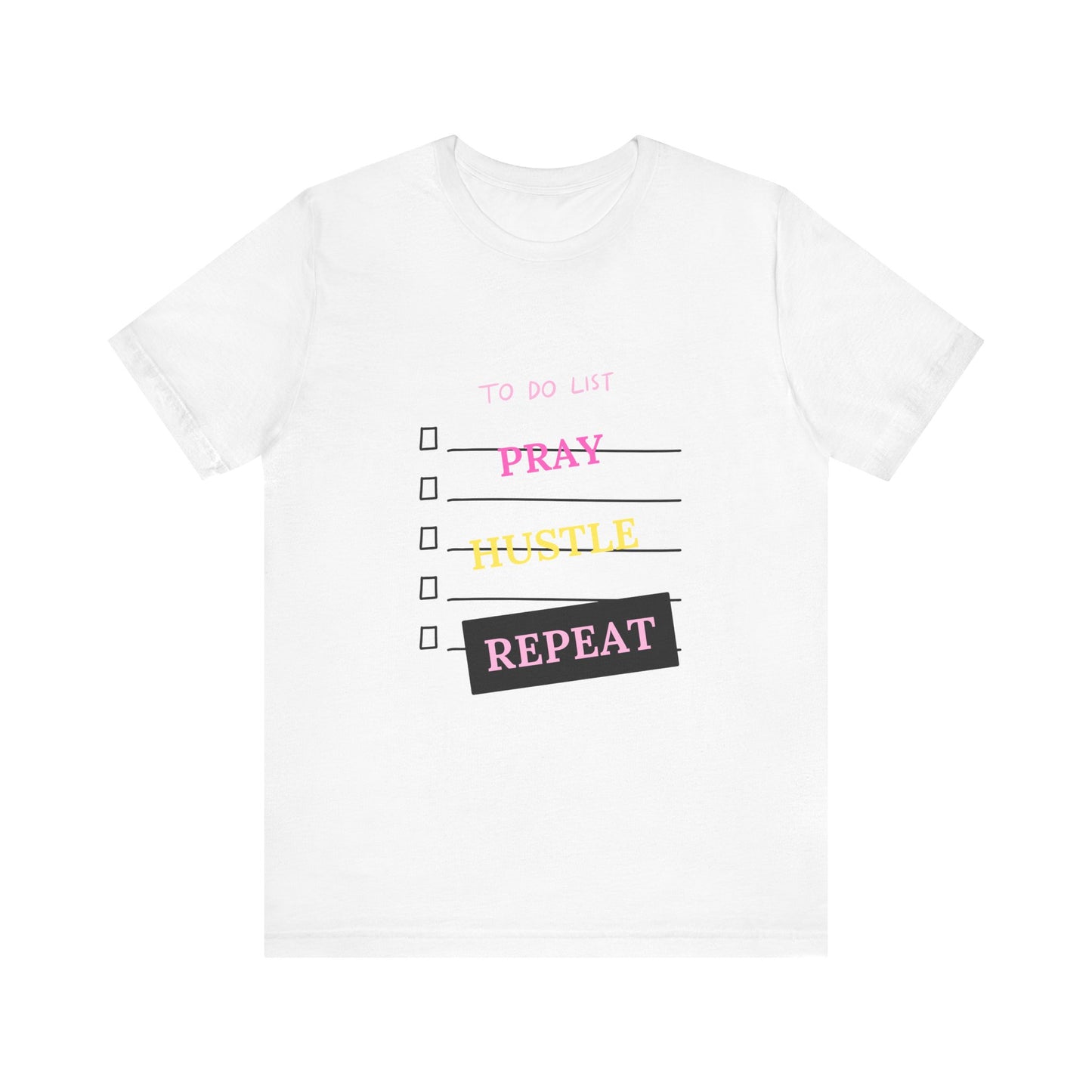 To do list  Jersey Short Sleeve Tee